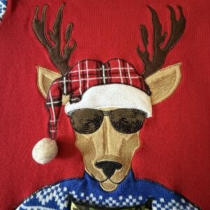 Deer Hold My Beer  ( Or Diet Coke) Christmas Sweater‎ Ugly Sweater
